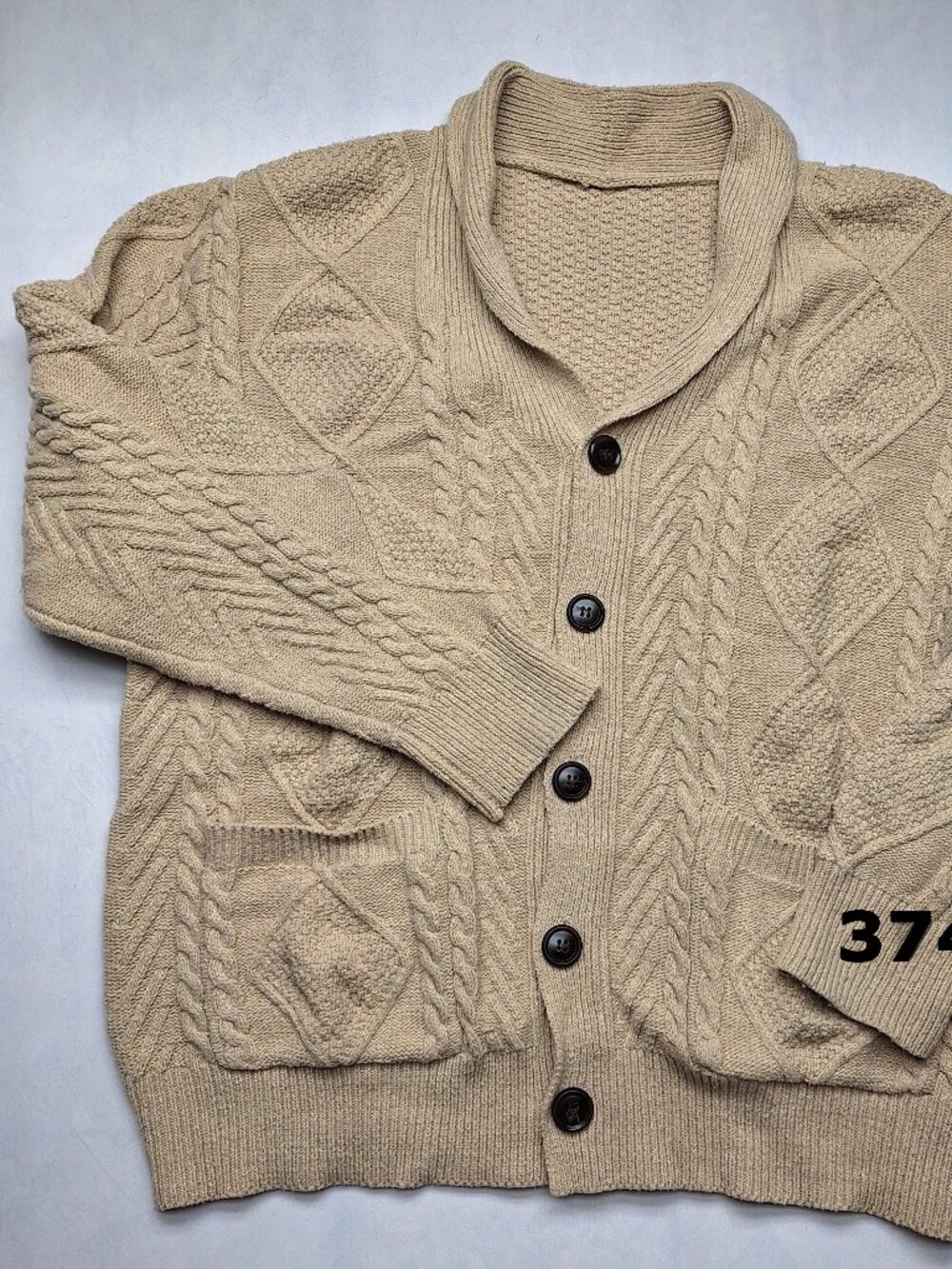 Button up XL Cardigan Men's
